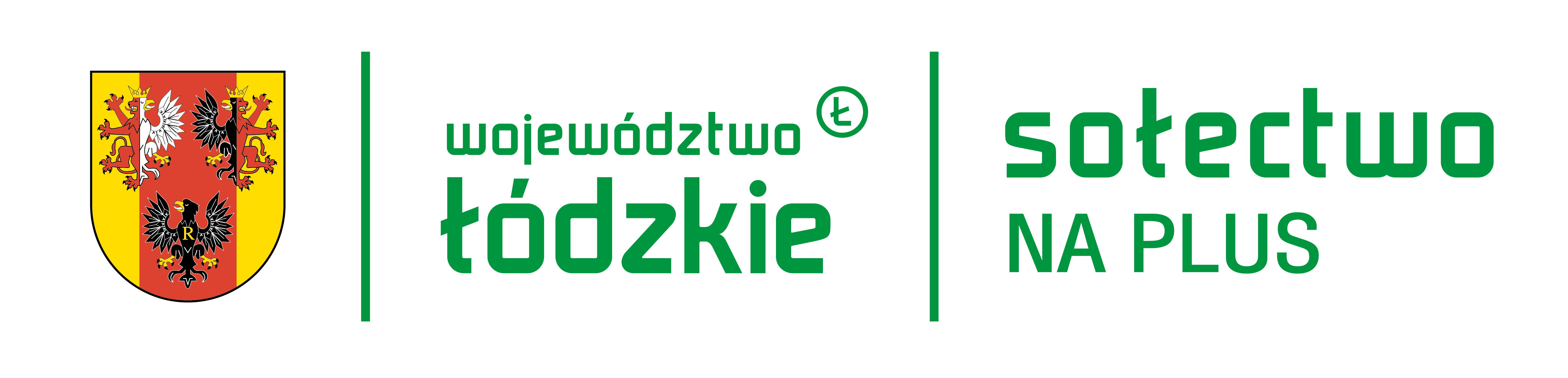 Logotyp Wojewódzwto łódzkie Sołectwo na Plus