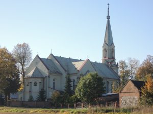 budynek kościoła w Kocierzewie Południowym